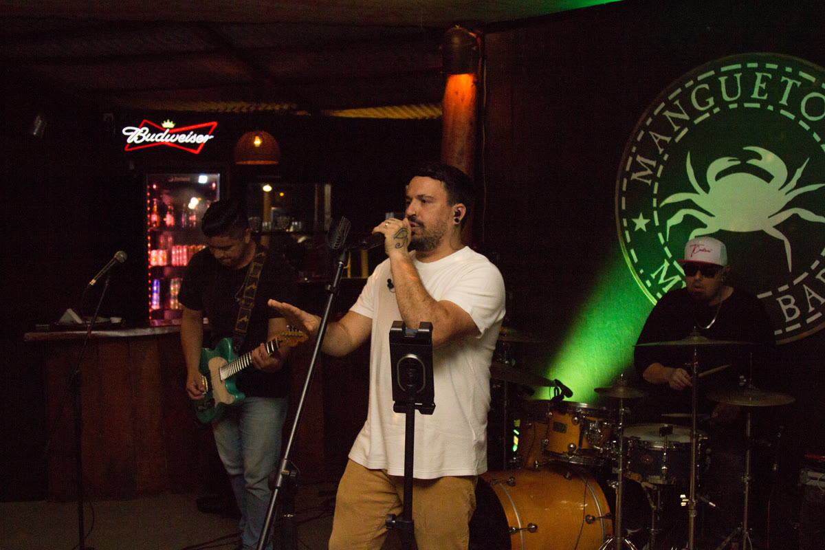 Foto da noite Zero Dose com A Tropa